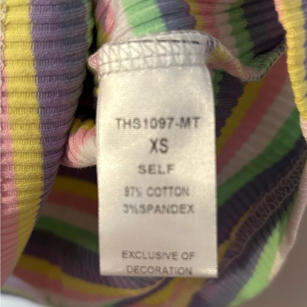 THML Striped Ribbed Top - Picture 5 of 13